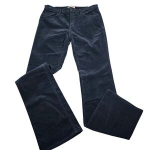 Ann Taylor Loft Modern Boot Corduroy Pants Womens 6 28 Slate Blue Gray Bootcut